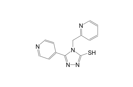 4H-1,2,4-triazole-3-thiol, 5-(4-pyridinyl)-4-(2-pyridinylmethyl)-