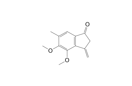 2,3-Dihydro-4,5-dimethoxy-6-methyl-3-methyleneinden-1-one