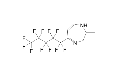 2-Methyl-5-undecafluoropentyl-2,3-dihydro-1H-[1,4]diazepine