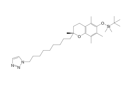 (R)-1-(9-(6-(tert-butyldimethylsilyloxy)-2,5,7,8-tetramethylchroman-2-yl)nonyl)-1H-1,2,3-triazole