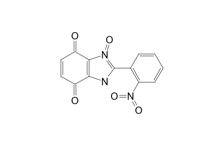 2-(2-NITROPHENYL)-1H-BENZIMIDAZOL-4,7-DIONE-N-OXIDE