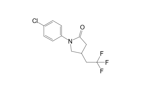 1-(4-Chlorophenyl)-4-(2,2,2-trifluoroethyl)pyrrolidin-2-one