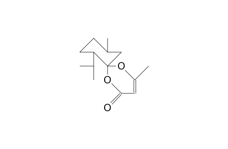 7-Isopropyl-4,10-dimethyl-1,5-dioxa-spiro(5.5)undec-3-ene-2-one, isomer A