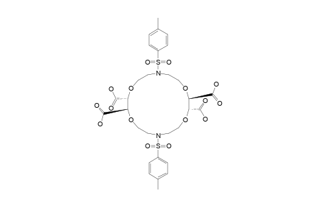 (2R,3R,11R,12R)-1,4,10,13-TETRAOXA-7,16-DIAZACYCLOOCTADECANE-2,3,11,12-TETRACARBOXYLIC-ACID-BIS-(HYDROGENETOLUENESULFONATE)