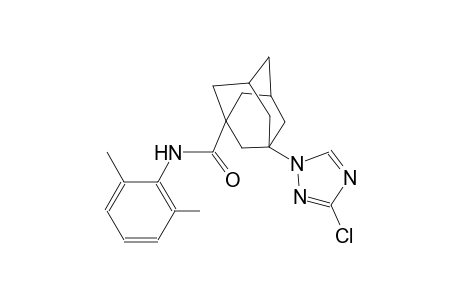 3-(3-chloro-1H-1,2,4-triazol-1-yl)-N-(2,6-dimethylphenyl)-1-adamantanecarboxamide