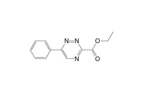 1,2,4-Triazine-3-carboxylic acid, 6-phenyl-, ethyl ester