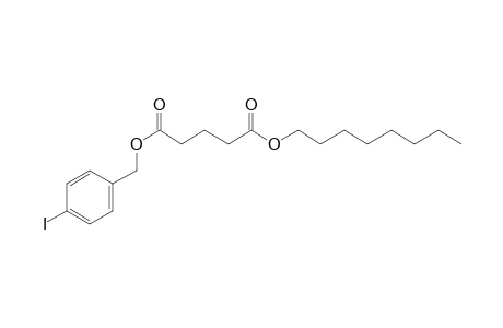 Glutaric acid, 4-iodobenzyl octyl ester