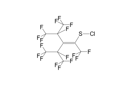 PERFLUORO-3-ISOPROPYL-4-METHYL-2-PENTENYLSULPHENECHLORIDE-2