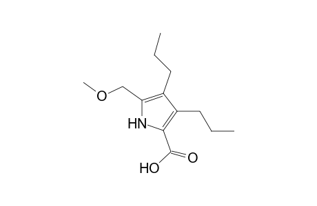 5-(methoxymethyl)-3,4-dipropyl-1H-pyrrole-2-carboxylic acid