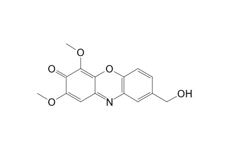 3H-Phenoxazin-3-one, 8-(hydroxymethyl)-2,4-dimethoxy-
