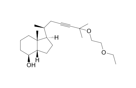 (1R,3aS,4S,7aR)-1-[(S)-5-(2-Ethoxy-ethoxy)-5-methyl-1-methyl-hex-3-ynyl]-7a-methyl-octahydro-inden-4-ol