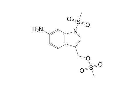 (6-amino-1-methylsulfonyl-2,3-dihydroindol-3-yl)methyl methanesulfonate