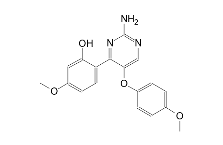 phenol, 2-[2-amino-5-(4-methoxyphenoxy)-4-pyrimidinyl]-5-methoxy-