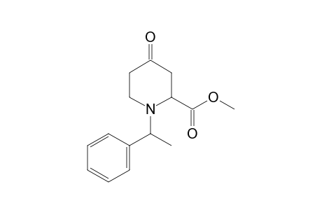 4-keto-1-(1-phenylethyl)pipecolinic acid methyl ester