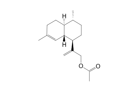 12-ACETOXY-4,11(13)-CADINADIENE