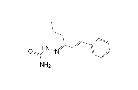 1-Hexen-3-one, 1-phenyl-, semicarbazone