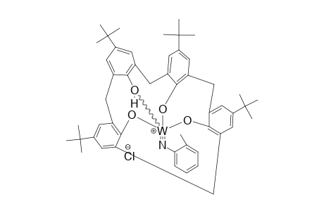 O-TOLUIDINE-ADDUCT;[W(NC6H4CH3)-(TERT.-BUCALIX-H)](+)CL(-)