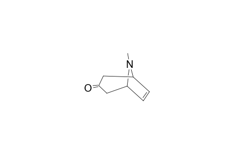 8-Azabicyclo[3.2.1]oct-6-en-3-one, 8-methyl-