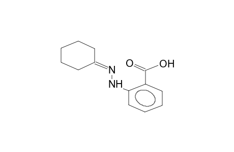 2-(2-cyclohexylidenehydrazino)benzoic acid