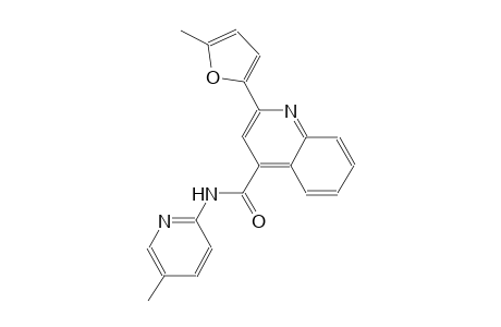 2-(5-methyl-2-furyl)-N-(5-methyl-2-pyridinyl)-4-quinolinecarboxamide