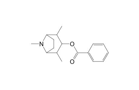 8-Azabicyclo[3.2.1]octan-3-ol, 2,4,8-trimethyl-, benzoate (ester), (2-exo,3-endo,4-exo)-