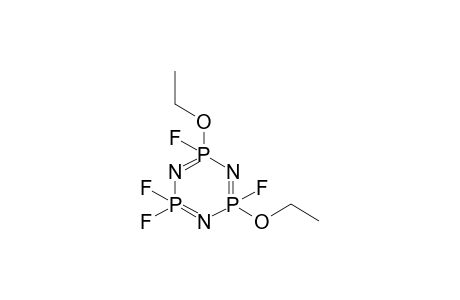 2,4-diethoxy-2,4,6,6-tetrafluoro-1,3,5-triaza-2.lambda.5,4.lambda.5,6.lambda.5-triphosphacyclohexa-1,3,5-triene