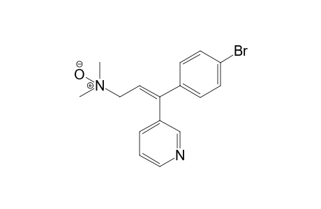 2-Propen-1-amine, 3-(4-bromophenyl)-N,N-dimethyl-3-(3-pyridinyl)-, N3-oxide, (Z)-