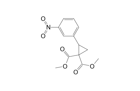 Dimethyl 2-(3'-nitrophenyl)cyclopropane-1,1-dicarboxylate