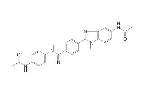 N-(2-{4-[5-(acetylamino)-1H-benzimidazol-2-yl]phenyl}-1H-benzimidazol-5-yl)acetamide