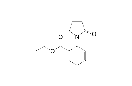 6-carbethoxy-1-(5-oxo-3,4-dihydro-2H-pyrrolyl)-2-cyclohexene