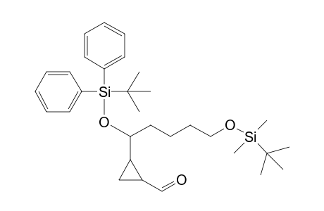 2-(5'-tert-Butyldimethylsilyloxy-1'-tert-butyldiphenylsilyloxypentyl)-1-formylcyclopropane