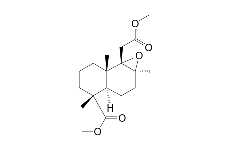 Naphth[1,2-b]oxirene-7b(1aH)-acetic acid, octahydro-4-(methoxycarbonyl)-1a,4,7a-trimethyl-, methyl ester, [1aS-(1a.alpha.,3a.alpha.,4.beta.,7a.beta.,7b.alpha.)]-