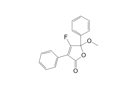 4-fluoro-5-methoxy-3,5-diphenyl-furan-2-one