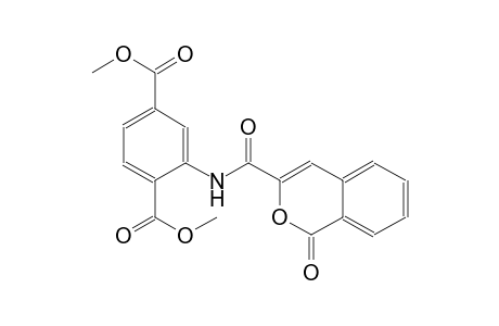 dimethyl 2-{[(1-oxo-1H-2-benzopyran-3-yl)carbonyl]amino}terephthalate
