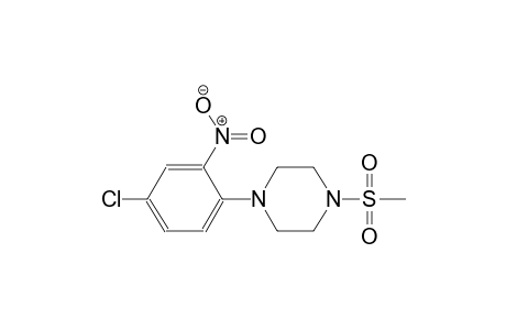 piperazine, 1-(4-chloro-2-nitrophenyl)-4-(methylsulfonyl)-