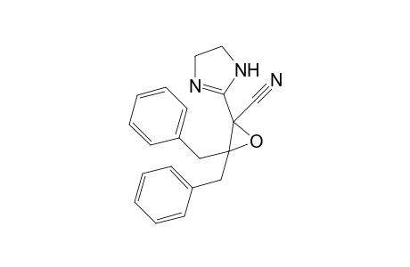 2-(4,5-dihydro-1H-imidazol-2-yl)-3,3-bis(phenylmethyl)-2-oxiranecarbonitrile
