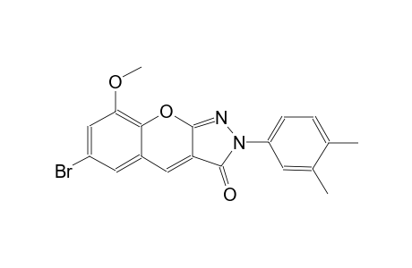 [1]benzopyrano[2,3-c]pyrazol-3(2H)-one, 6-bromo-2-(3,4-dimethylphenyl)-8-methoxy-