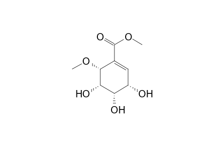 Methyl (3S,4S,5S,6R)-6-methoxy-3,4,5-trihydroxy-1-cyclohexene-1-carboxylate