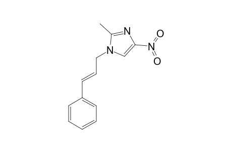 1-CINNAMYL-2-METHYL-4-NITROIMIDAZOLE