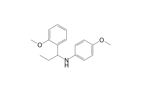 N-(4-Methoxyphenyl)-N-[1-(2-methoxyphenyl)propyl]amine