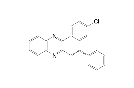 3-(p-chlorophenyl)-2-styrylquinoxaline