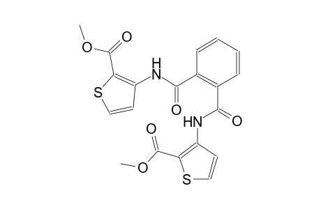 methyl 3-{[2-({[2-(methoxycarbonyl)-3-thienyl]amino}carbonyl)benzoyl]amino}-2-thiophenecarboxylate