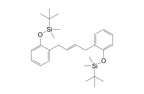 E-1,4-Di(2-tert-butyldimethylsilyloxy)phenyl-2-butene