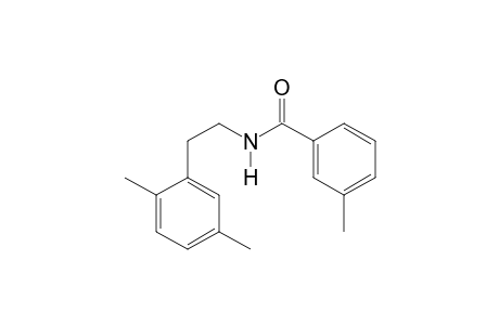 N-[2-(2,5-Dimethylphenyl)ethyl]-3-methylbenzamide