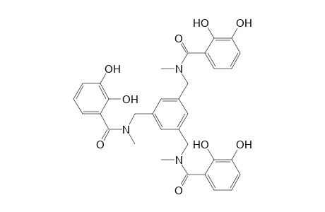 Benzamide, N,N',N''-[1,3,5-benzenetriyltris(methylene)]tris[2,3-dihydroxy-N-methyl-