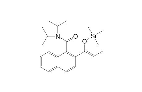 N,N'-Diisopropyl-2-{(1'Z)-1-[trimethylsilyl)oxy]prop-1'-enyll}-1-naphthamide