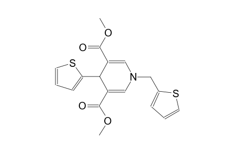 3,5-pyridinedicarboxylic acid, 1,4-dihydro-4-(2-thienyl)-1-(2-thienylmethyl)-, dimethyl ester