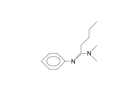 (E)-N1,N1-Dimethyl-N2-phenyl-pentanamidine