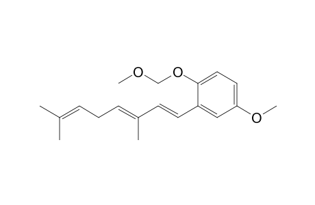 1-[2-(Methoxymethoxy)-5-methoxyphenyl]-3,7-dimethyl-1,3,6-octatriene