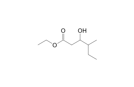 Ethyl (3s,4s)-3-hydroxy-4-methylhexanoate